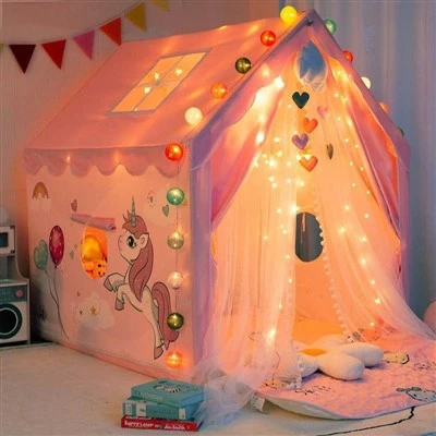 Bambini Unicorno Casetta